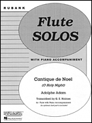 CANTIQUE DE NOEL FLUTE SOLO OR DUET cover